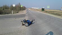 Мотоциклист погиб после столкновения с микроавтобусом