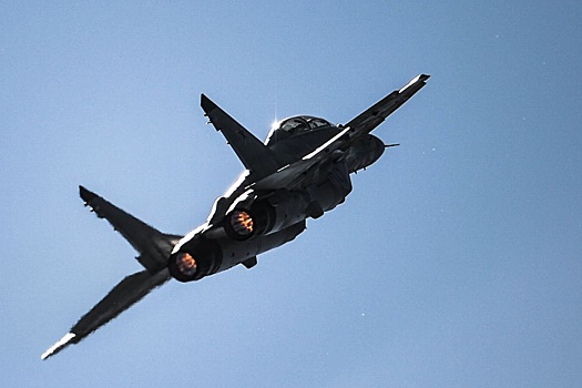 Погоню русской ракеты за МиГ-29 ВСУ сняли на видео