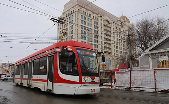 В Самаре завершается подготовка переустройства трамвайных путей в районе строительства метро