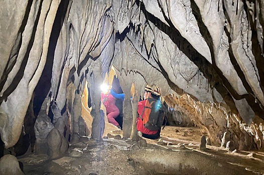 В пещерах Северной Осетии впервые провели исследования древнего климата региона