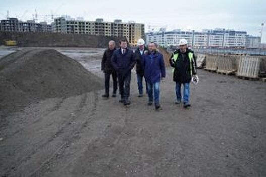 В Красноярске уже начали копать котлован под строительство аквапарка