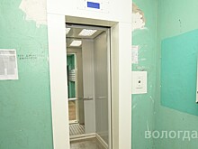 В восьми домах Вологды в прошлом году заменили лифты