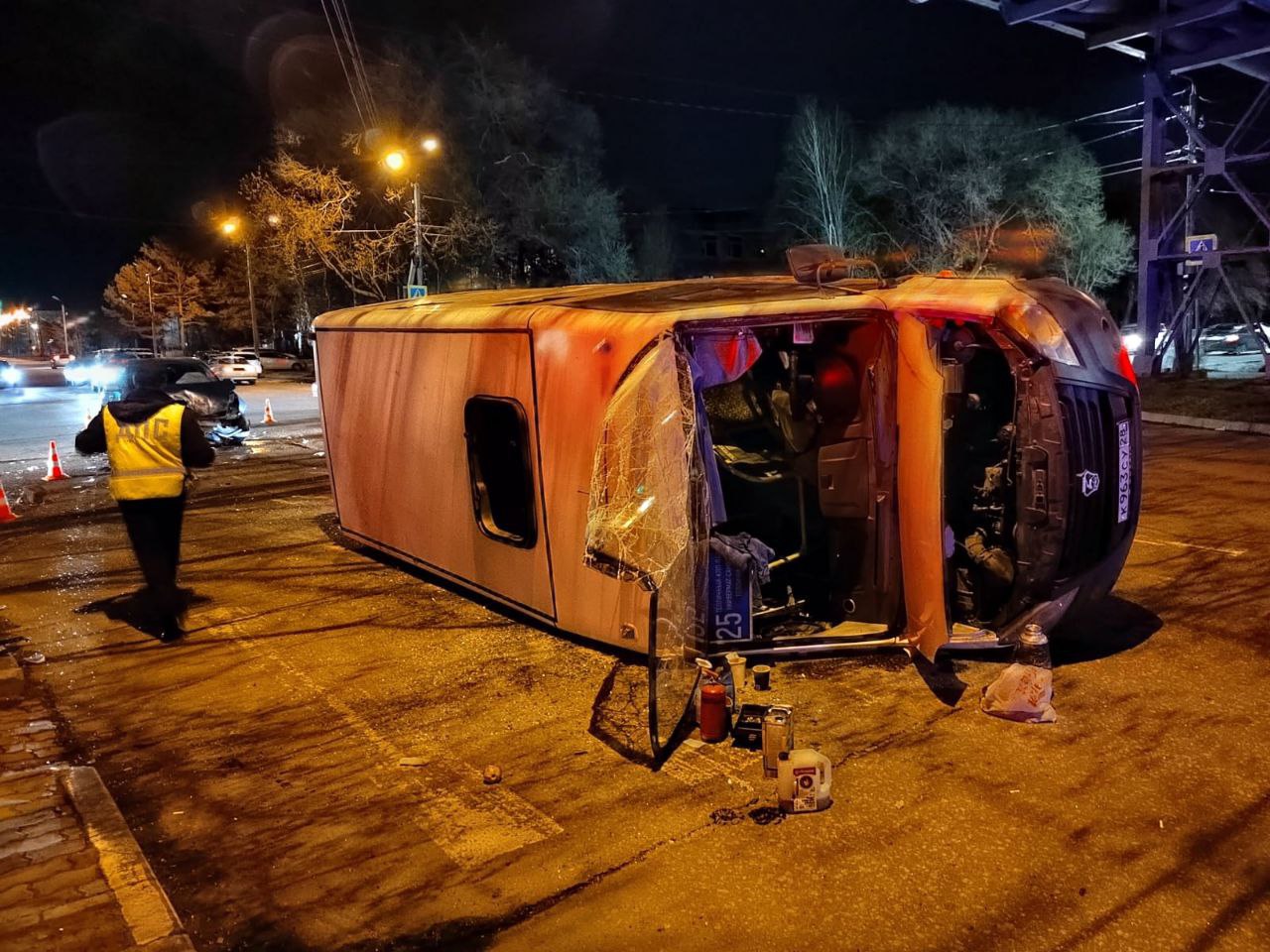 14 человек пострадали в ДТП с маршрутным автобусом в Приамурье