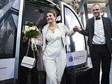Молодоженам подарят бесплатный проезд по Московской канатной дороге 8 июля
