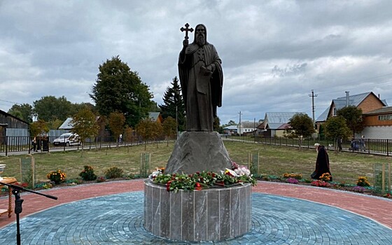 Памятник преподобному Герману Аляскинскому открыли под Рязанью