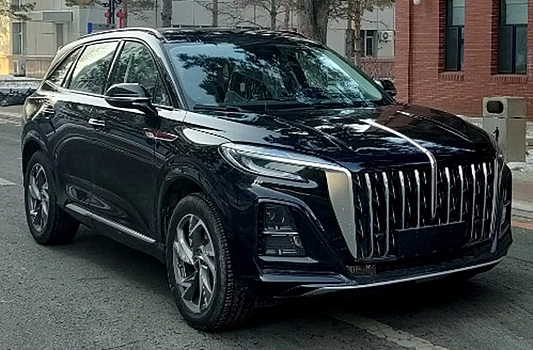 В Сети показали внедорожник Hongqi H3 2023 года перед показом на автосалоне в Шанхае в апреле