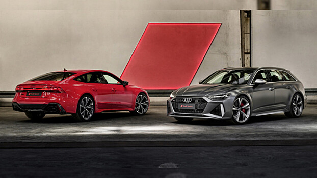 Audi представила «заряженные» Audi RS6 Avant и RS7 в России