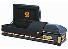 Москвичам предложили купить элитные гробы за полмиллиона рублей