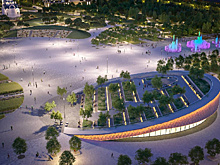 Сплошное сияние: стало известно, как будет выглядеть благовещенская «Трибуна Холл» вечером