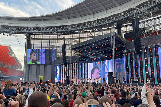 «Руки вверх» собрали на концерте 30 тысяч свердловчан