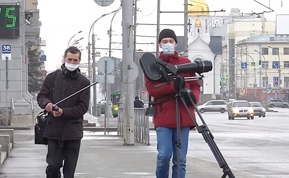 Кинодокументалисты снимают хронику карантинного Новосибирска