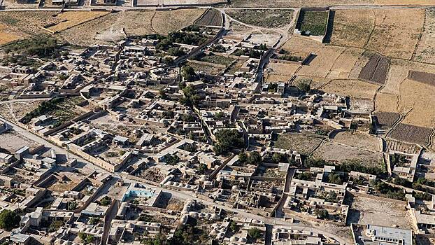 Появились свежие кадры с места падения самолета Falcon 10 в Афганистане