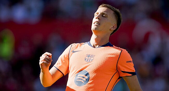 У Ольмо дискомфорт в икроножной мышце, не исключен разрыв. Хавбек «Барсы» не сыграет с Грузией