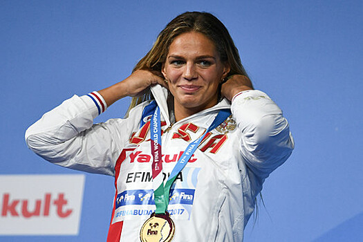 Ефимова с лучшим результатом вышла в финал ЧМ на дистанции 100 м брассом
