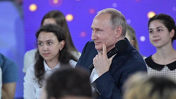 Псевдоним в КГБ и любимые приемы дзюдо: Путин ответил на вопросы школьников