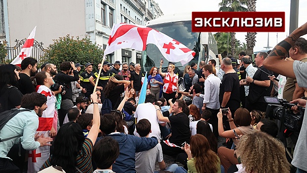 Грузинские протесты против лайнера Astoria Grande были иностранным заказом, заявил политолог Хидирбегишвили