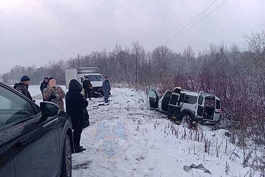 Спасателям пришлось разрезать автомобиль для эвакуации детей после ДТП