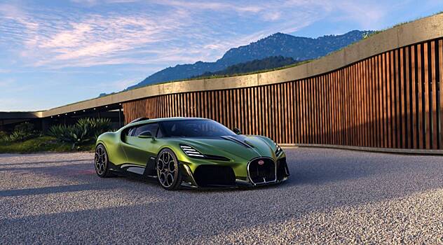 Bugatti возродил W16 для единственного в мире гиперкара Brouillard