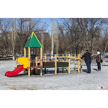 В Волгограде снесут опасный детский городок в парке 70-летия Победы