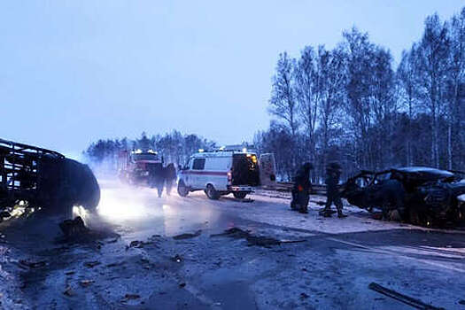 В ДТП с участием скорой помощи под Новосибирском погибли 4 человека