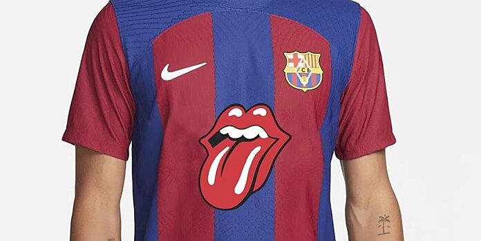«Барса» в форме с лого Rolling Stones сыграет против «Реала» – в честь первого за 18 лет альбома группы