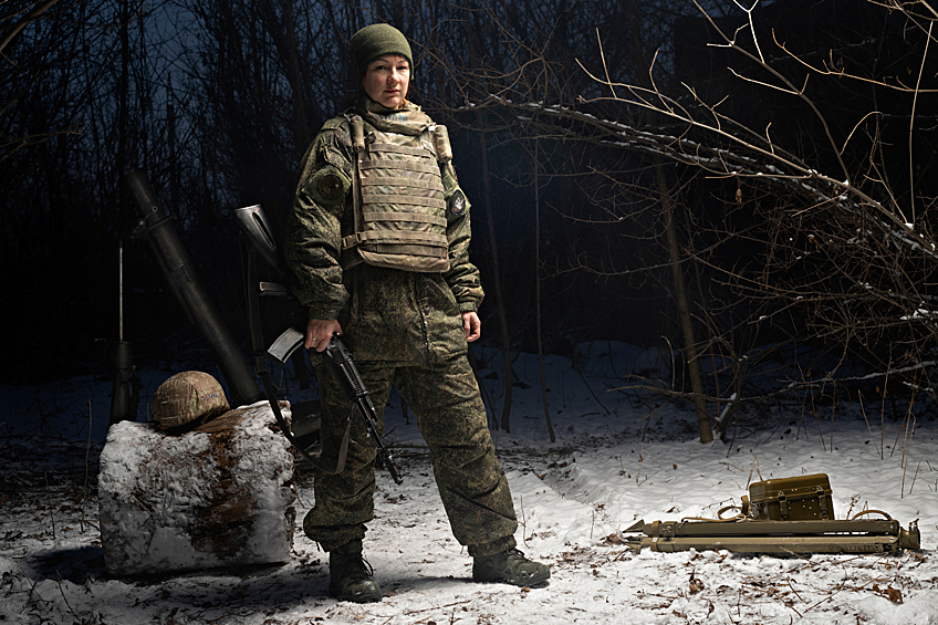 Командир минометного расчета с позывным "Слава" отряда специального назначения "Рысь". В 2014 году вступила в ряды ополчения, выполняет боевые задачи в зоне СВО.