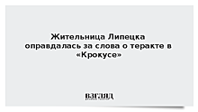 Жительница Липецка оправдалась за слова о теракте в «Крокусе»