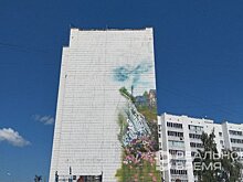 В Старо-Татарской слободе Казани создают мурал "Мой ребенок"
