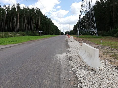 Ремонт дороги завершат в Первомайском до конца недели