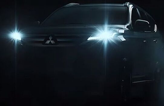 Mitsubishi показала на видео новую версию внедорожника Mitsubishi Pajero Sport