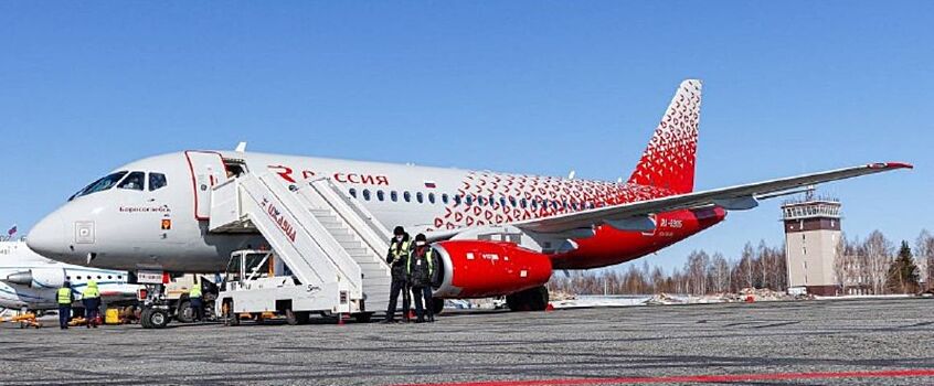 Первый самолет авиакомпании «Россия» прибыл в Ижевск