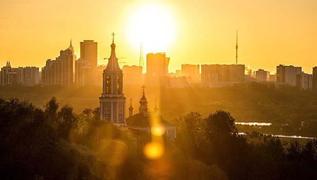 Суббота в Москве будет теплой