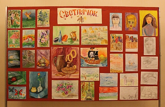 Выставку картин открыли во Дворце культуры Щербинка