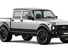 Представлен премиальный пикап на базе внедорожника Lada 4×4