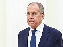 Патриарх Кирилл вручил Лаврову орден святого Александра Невского I степени