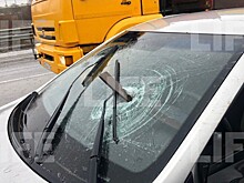 На дороге в Москве водитель попал в фильм "Пункт назначения"