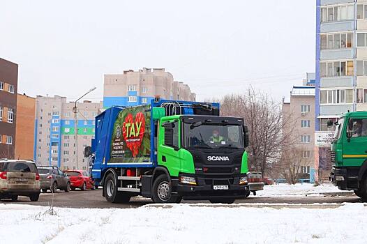 За новогодние праздники со всей Удмуртии было вывезено 960 машин мусора