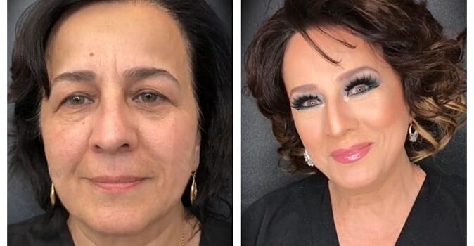 С макияжем расцвели: 5 фото женщин старше 50, которые опустили руки, но визажист вернул их красоту