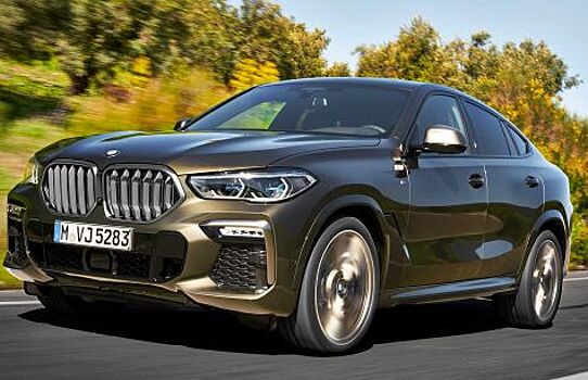 Тестовые испытания новой модели BMW X6