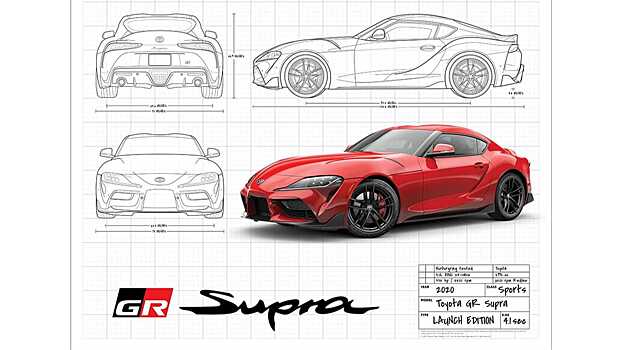 Toyota бесплатно раздаёт постеры с Supra