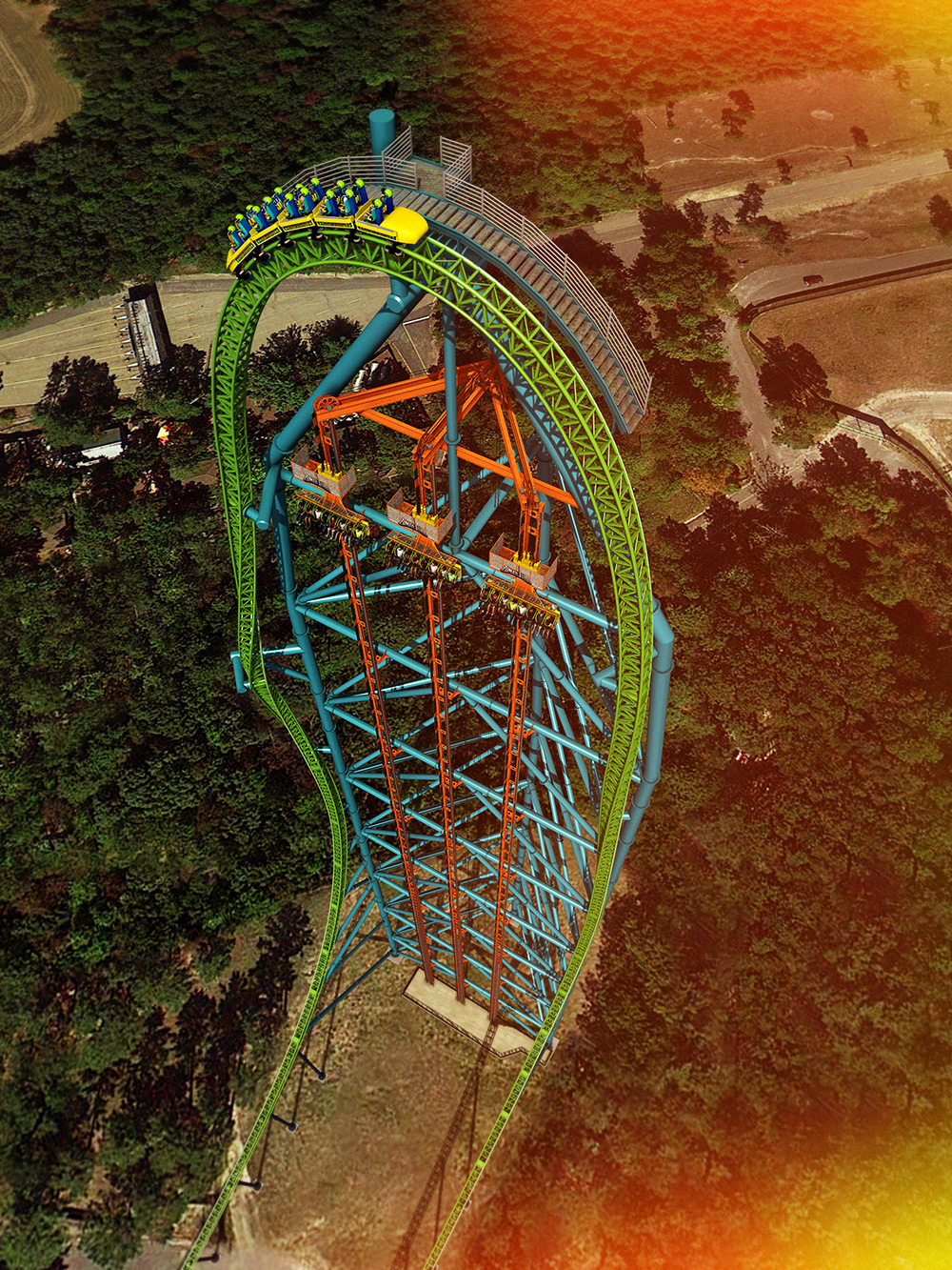Парк Six Flags, Нью-Йорк, Соединенные Штаты