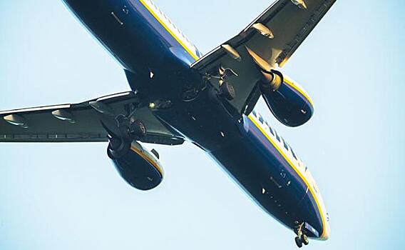 Крылья борта Ryanair, который посадили в Минске, растут из русского балета