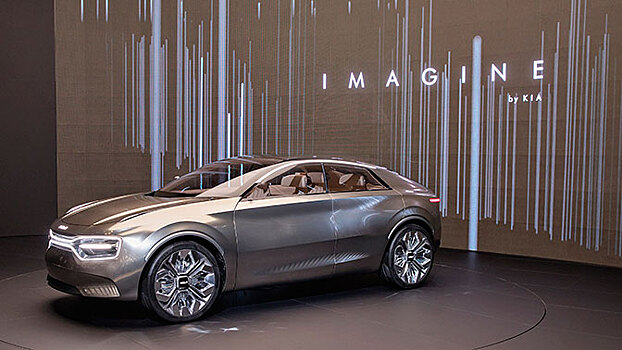 Kia представила электрокар Imagine с 21 экраном в салоне