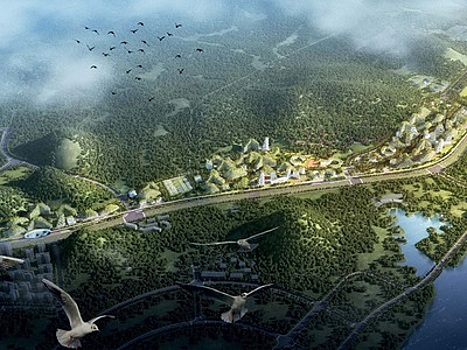 Первый в мире "город-лес" появится в Китае