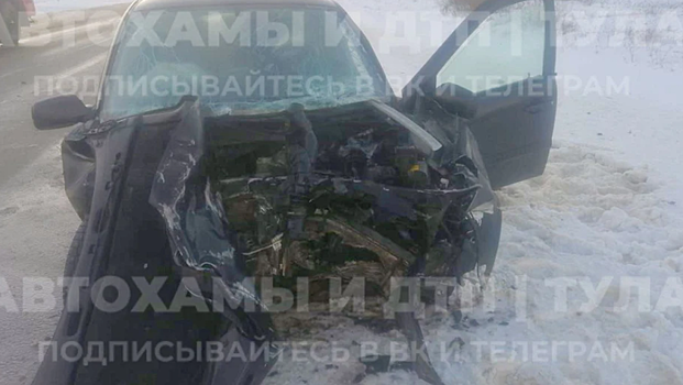 В Тульской области в аварии с Datsun и Kia погиб мужчина