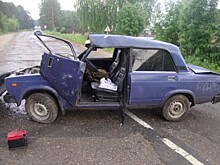 Молодой водитель без прав сильно покалечился в автомобильной аварии (ФОТО)