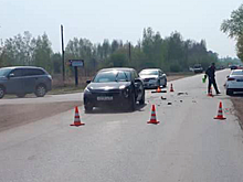 В Омске в автомобильной аварии пострадали трое детей