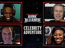 Приключение знаменитостей в Dark Alliance с участием комика Ганнибала Буресса и суперзвезды WWE Эмбер Мун