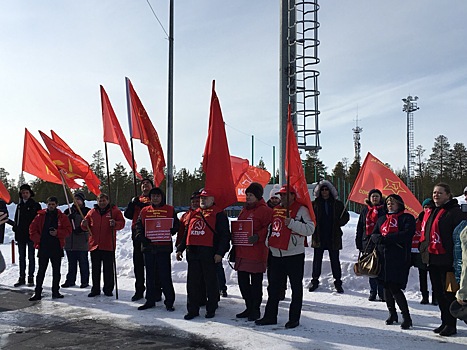 Коммунисты Ноябрьска выступили за «социальную справедливость»