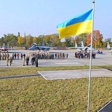Погубившие американского лётчика украинские учения торжественно завершились
